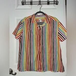 Target Vibrant Striped Men's Shirt